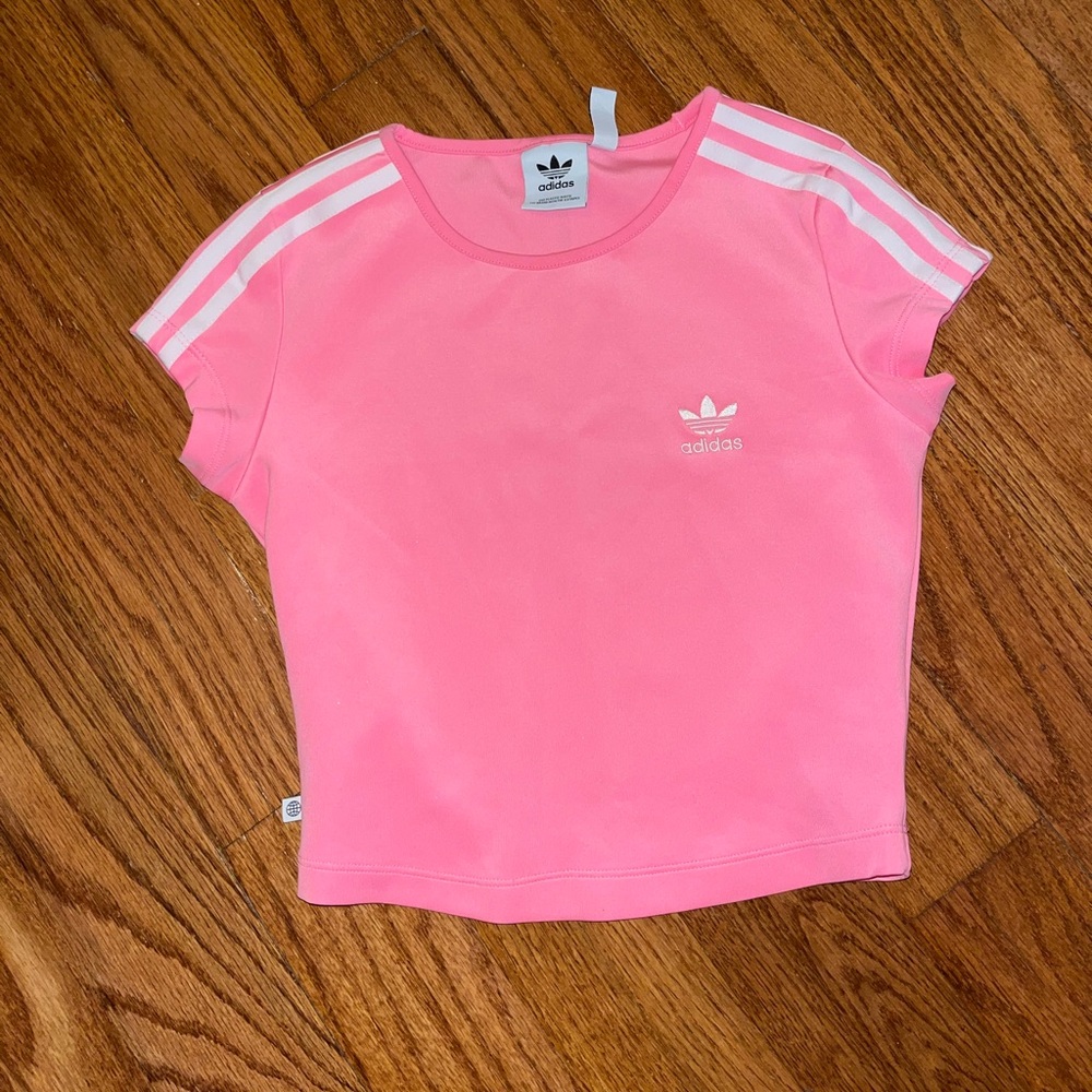 Pink baby tee